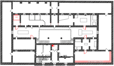 plan étage 1 musée Nantua